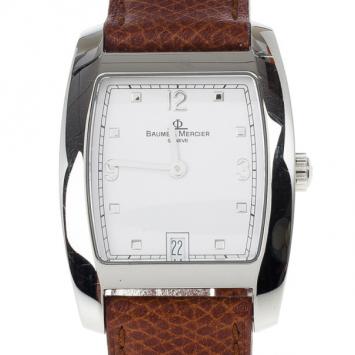 Baume & Mercier Stainless Steel Quartz Unisex Wristwatch 30 MM