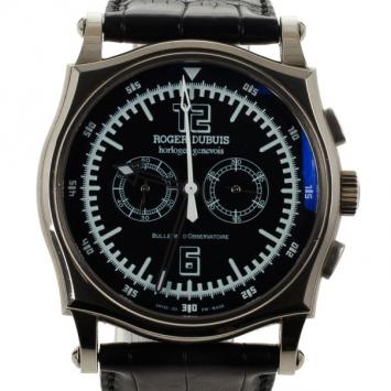 Pre Owned Roger Dubuis Limited Edition Sympathie 18k White Gold Mens Wristwatch 44 MM