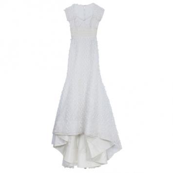 Oscar de la Renta Spring 2012 Guipure Lace Wedding Dress S