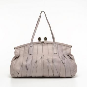 Valentino Vertical Pleated Handbag