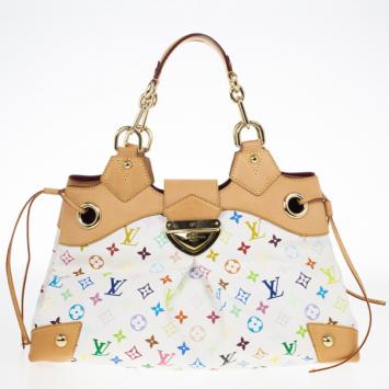 Louis Vuitton White Mulicolor Ursula Bag