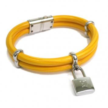 Louis Vuitton Citron Epi Keep It Twice Bracelet 