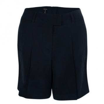 Escada Black Crepe Shorts XS