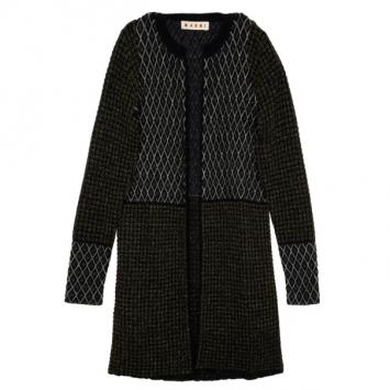Marni Black Long Knit Cardigan M