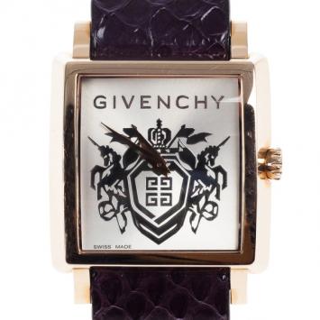 Givenchy Gold Plated Unisex Wristwatch 38 MM