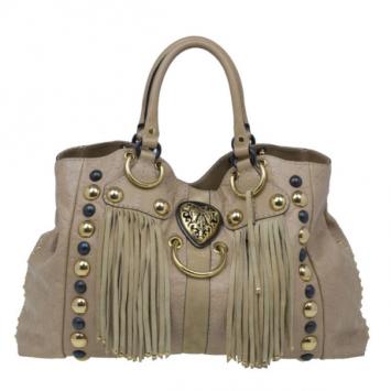 Gucci Beige Guccissima Leather Babouska Heart Tote