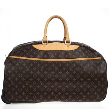 Pre Owned Louis Vuitton Monogram Canvas Eole 60 Rolling Luggage Bag
