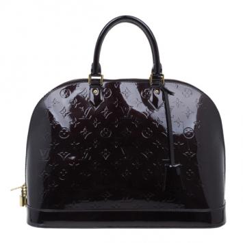 Louis Vuitton Amarante Monogram Vernis Alma GM