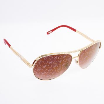 Pre Owned Chopard Red SCH 8070 Special Edition Aviators