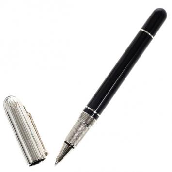 Pre Owned Dunhill Sidecar NUA Black Resin Rollerball Pen
