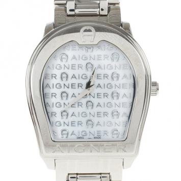 Aigner White Stainless Steel Verona Women's Wristwatch 33MM