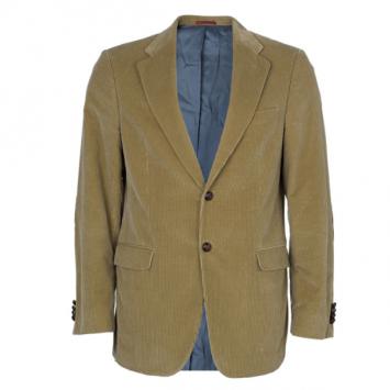 Pre Owned CH Carolina Herrera Beige Corduroy Men's Blazer M