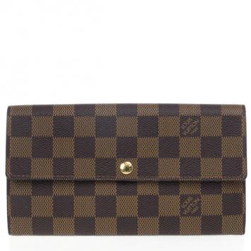 Louis Vuitton Damier Ebene Sarah Wallet