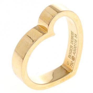 Roger Dubuis My Heart Rose Gold Narrow Ring Size 54