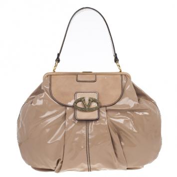 Valentino Patent Frame Hobo