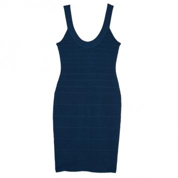 Herve Leger Sydney Signature Scoop Dress M
