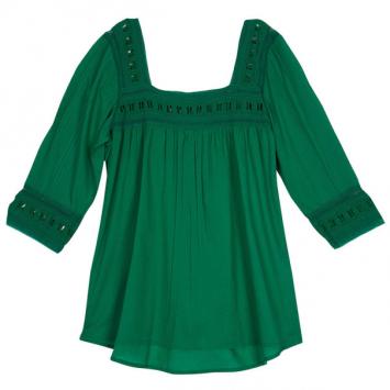 Zadig & Voltaire Crochet Cotton Top M