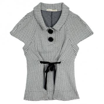 Balenciaga Monochrome Tie Top M