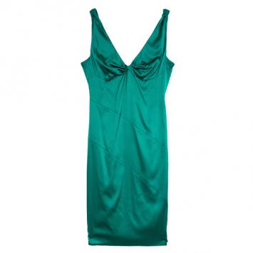 Versace Signature Silk Dress M