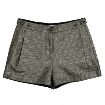 See By Chloe Metallic Shorts S