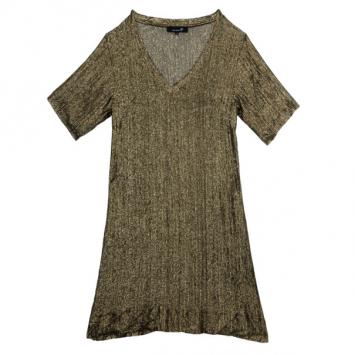 Isabel Marant Metallic Lurex Dress L