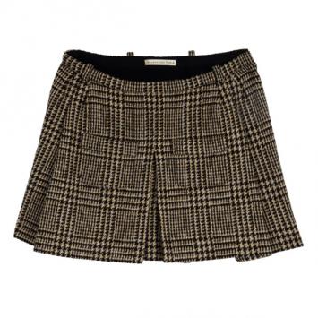 Balenciaga Tweed A-Line Skirt S