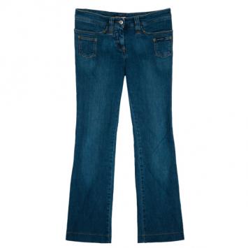 Dolce and Gabbana Buckle Pocket Denim Jeans S