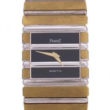 Pre Owned Piaget 18 K Yellow Gold Polo Mens Wristwatch 26 MM