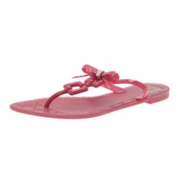 Dior Pink Jelly Thong Sandals Size 39