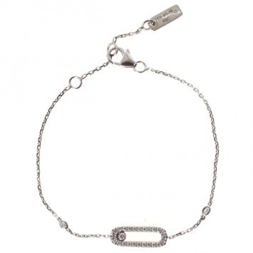Messika Baby Move Diamond Pavé 18 K White Gold Bracelet