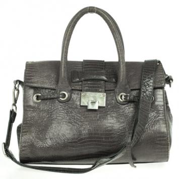 Jimmy Choo Rosalie Lizard Print Convertible Satchel