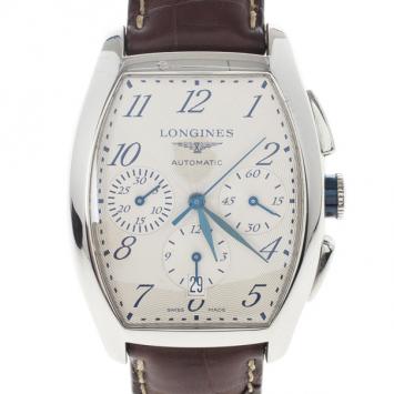 Pre Owned Longines Evidenza Chronometer SS Mens Wristwatch 34 MM