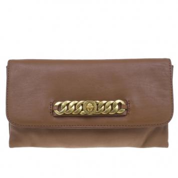 Marc by Marc Jacobs Brown Leather Katie Clutch