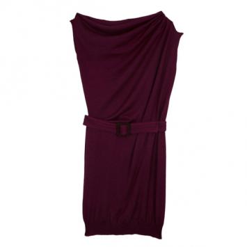 Missoni Cashmere Draped Neck Dress S