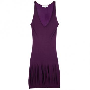 Saint Laurent Paris Flare Hem Dress S