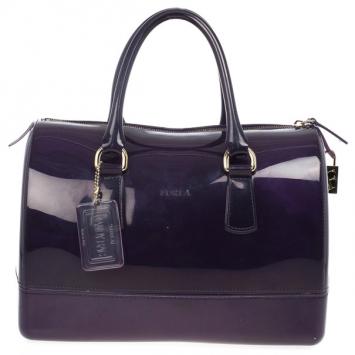 Furla Candy Rubber Satchel
