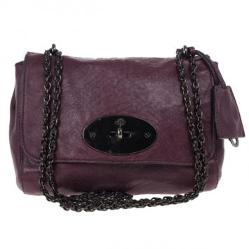 Mulberry Lily Silky Snake Shoulder Handbag