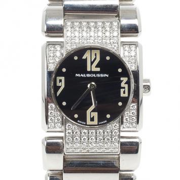 Mauboussin Alessandrine SS Diamond Womens Watch 24 MM