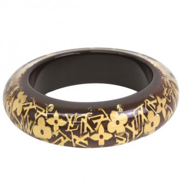 Louis Vuitton Inclusion Brown Wide Bracelet GM