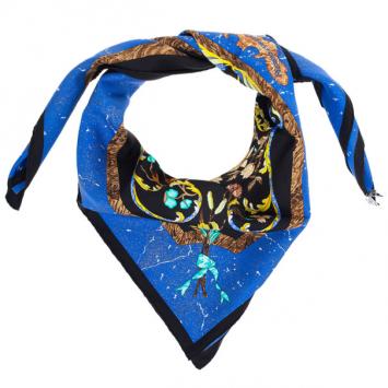 Hermes Pierre D'Orient Et D'Occident Square Scarf