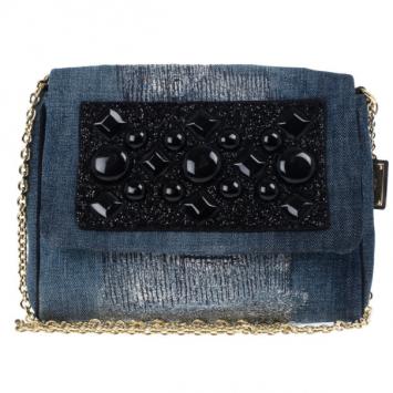 Dolce and Gabbana Miss Martini Jeweled Clutch