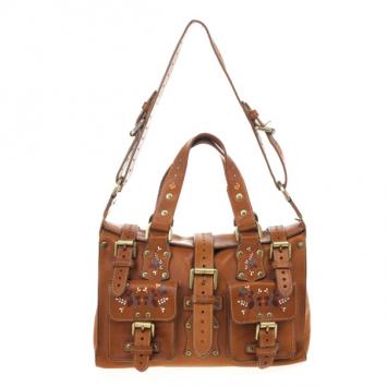 Mulberry Roxanne " The Hype " Leather Shoulder Bag