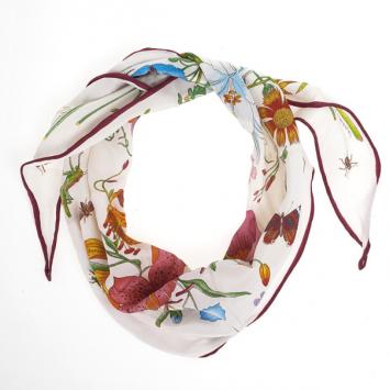 Gucci Floral Neck/Head Scarf