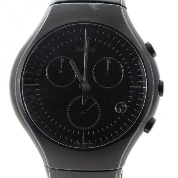 Pre Owned Rado DiaStar True Black Jubilee Ceramic Mens Watch 43 MM