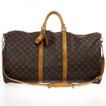 Pre Owned Louis Vuitton Monogram Keepall Bandouliere 60