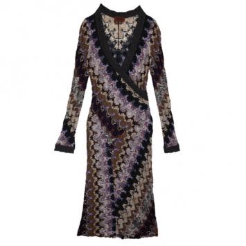 Missoni Wrap Effect Dress S