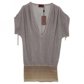 Missoni Metallic Lurex Knit Tunic S