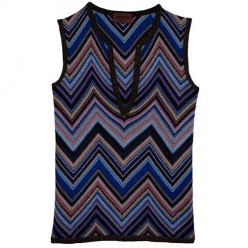 Missoni Sleeveless Knit Top M