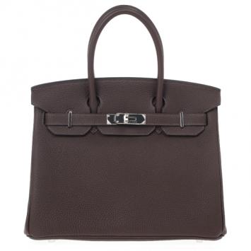 Hermes Cacao Togo Birkin 30 
