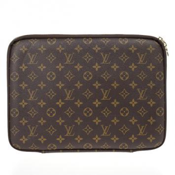 Pre Owned Louis Vuitton Monogram Sleeve 15''
